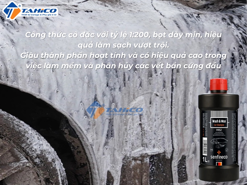 Senfineco Wash and Wax Car Shampoo