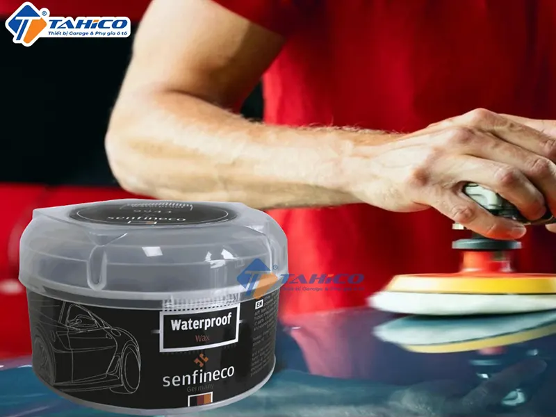 Sáp đánh Bóng Carnauba Bảo Vệ Sơn Senfineco Waterproof Wax 9943 300g