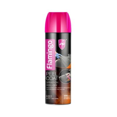 Sơn xịt đen bóng Flamingo Peel Coat F001 500ml