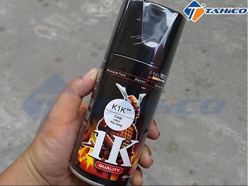 Lưu ý sử dụng và bảo quản sơn xịt phủ keo bóng trong suốt Samurai K1K