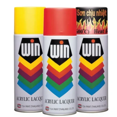 Sơn xịt WIN đầy đủ màu