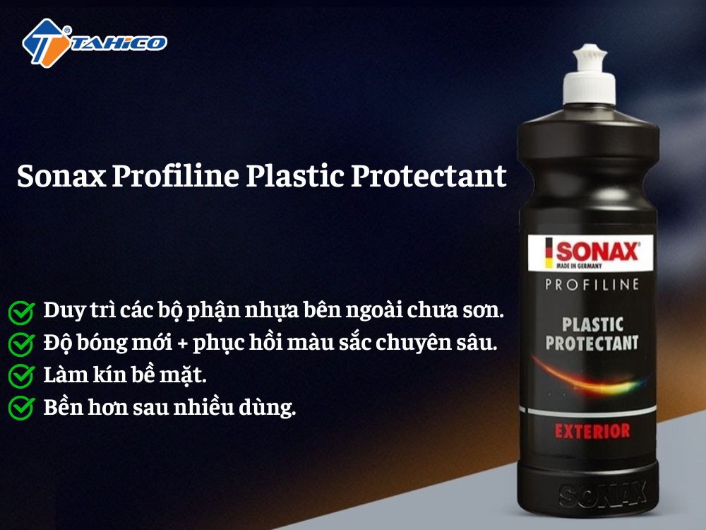 Phục hồi và bảo vệ nhựa Sonax Profiline Plastic Protectant