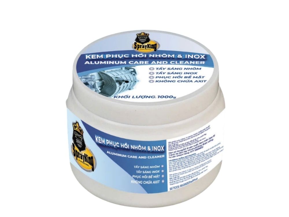 Kem phục hồi nhôm & inox Sprayking Aluminum Care and Cleaner 500g