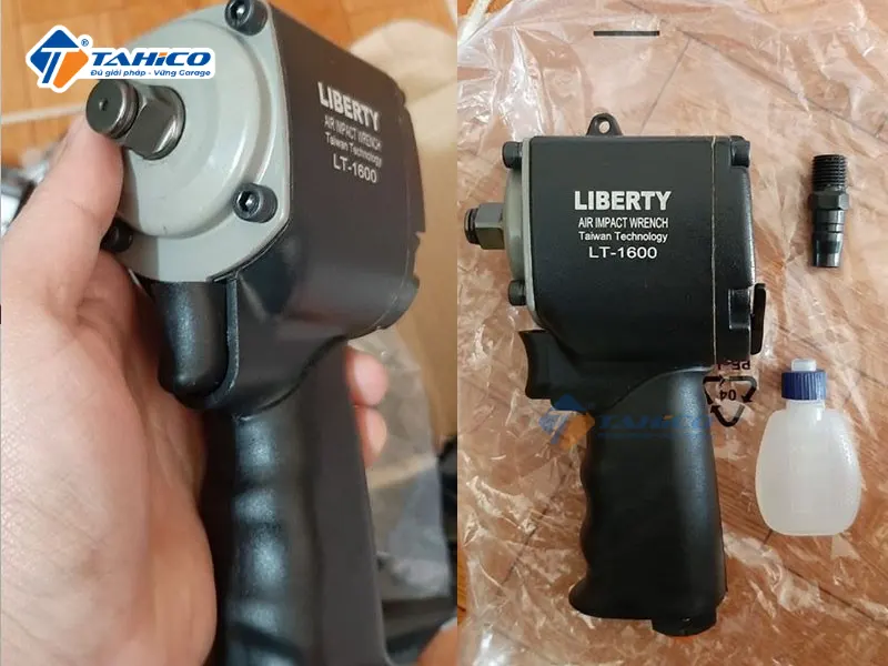 Súng bắn bulong xe máy Liberty LT-1600 1/2″ inch |Dùng hơi