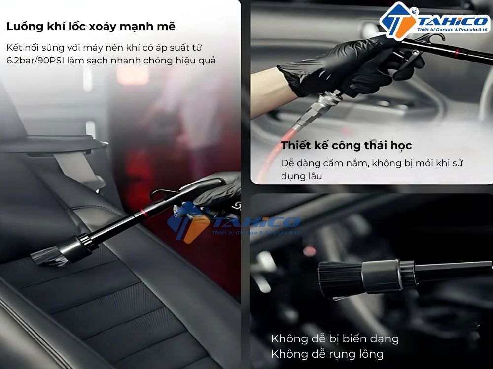 Súng dọn vệ sinh nội thất ô tô SGCB