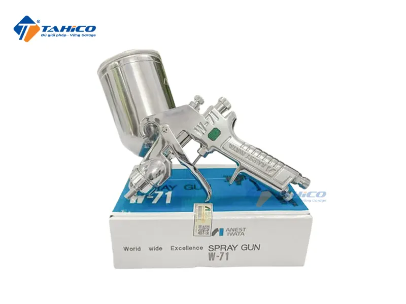 Súng phun sơn 5M W71G Cốc ngang 1.5mm