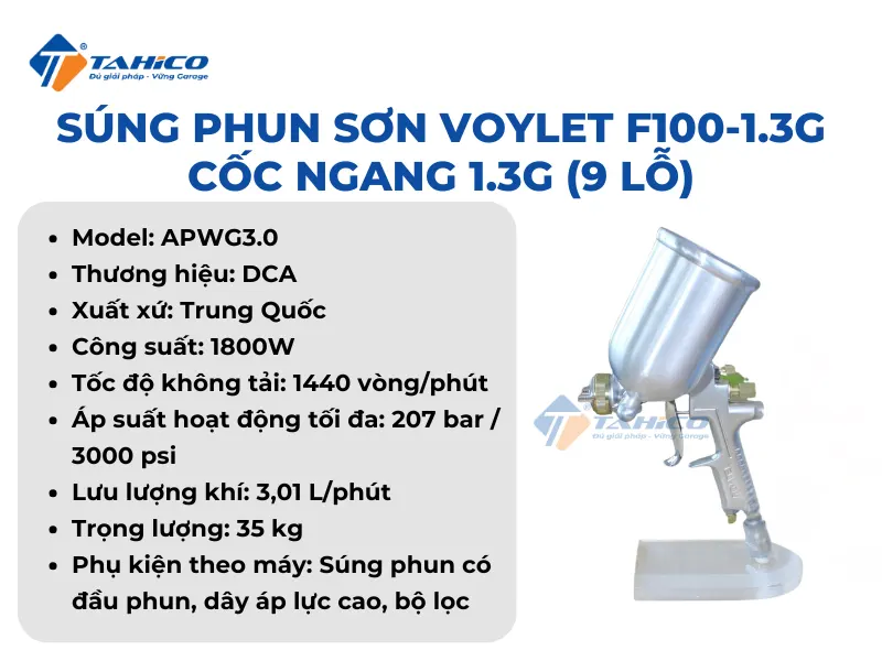 Đặc điểm tính năng Voylet F100-1.3G