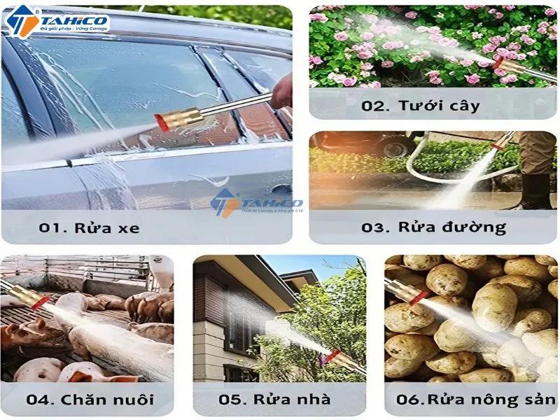 Súng rửa xe KLCB GS-03 200 bar, 3190PSI