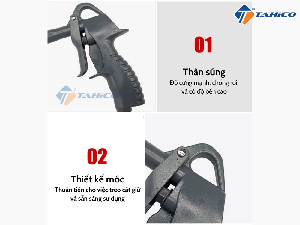 Súng thổi khí đầu cao su TBHT2105