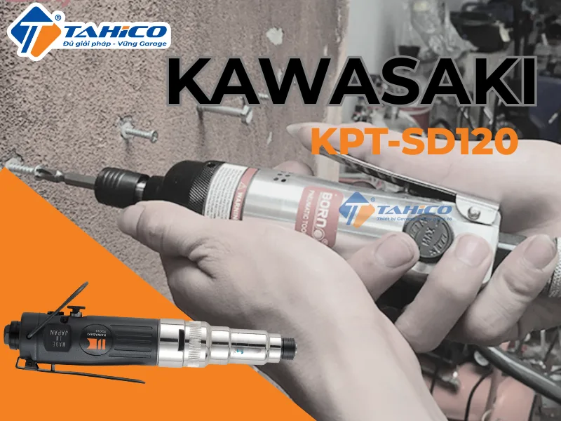 Hình ảnh sản phẩm Súng vặn vít thân thẳng Kawasaki KPT-SD120 (1/4")