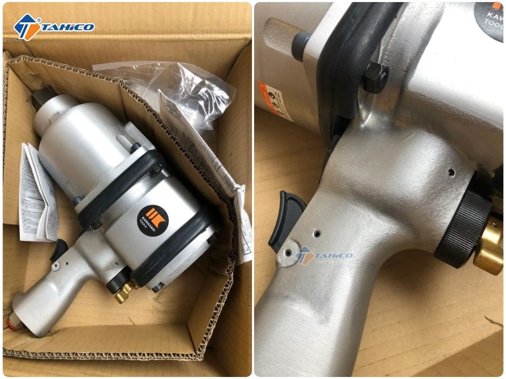 Súng xiết bu lông bắn nhíp dùng hơi Kawasaki KPT-452P và KPT-452PL (1″)