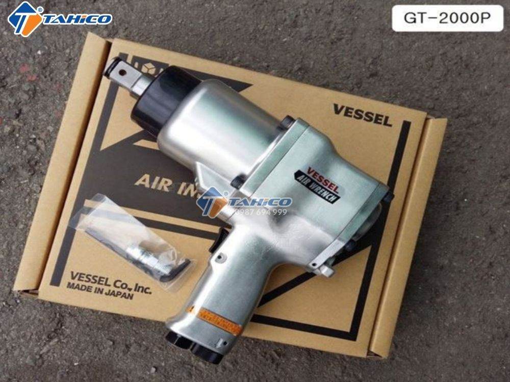 Súng xiết bu lông Vessel GT-2000P (3/4″)