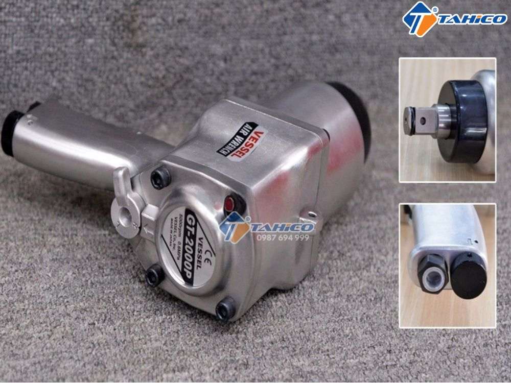 Súng xiết bu lông Vessel GT-2000P (3/4″)