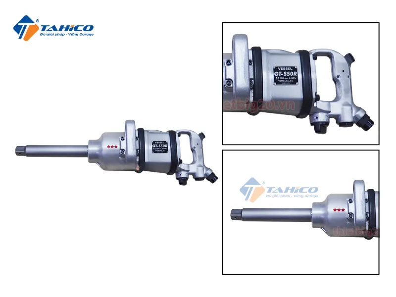 Súng xiết bu lông Vessel GT-S50R (1″)