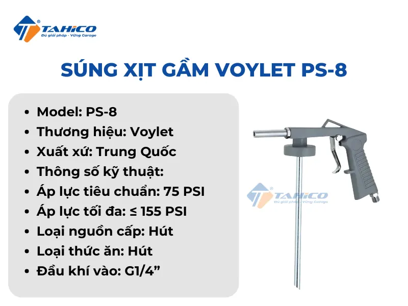 Đặc điểm tính năng Voylet PS-8