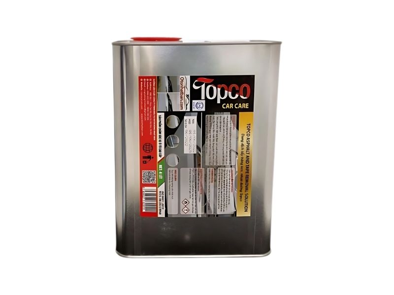 Tẩy băng dính nhựa đường đa năng Topco 4 lít