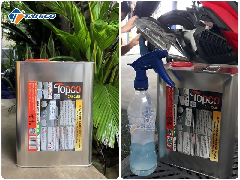 Tẩy băng dính nhựa đường đa năng Topco 4 lít