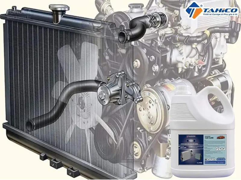 Tẩy cặn két nước làm mát ô tô Carcare TC-01 | 1L, 4L, 20L