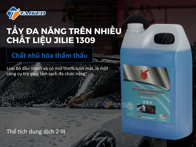 Tẩy đa năng trên nhiều chất liệu Jilie 1309 2 lít