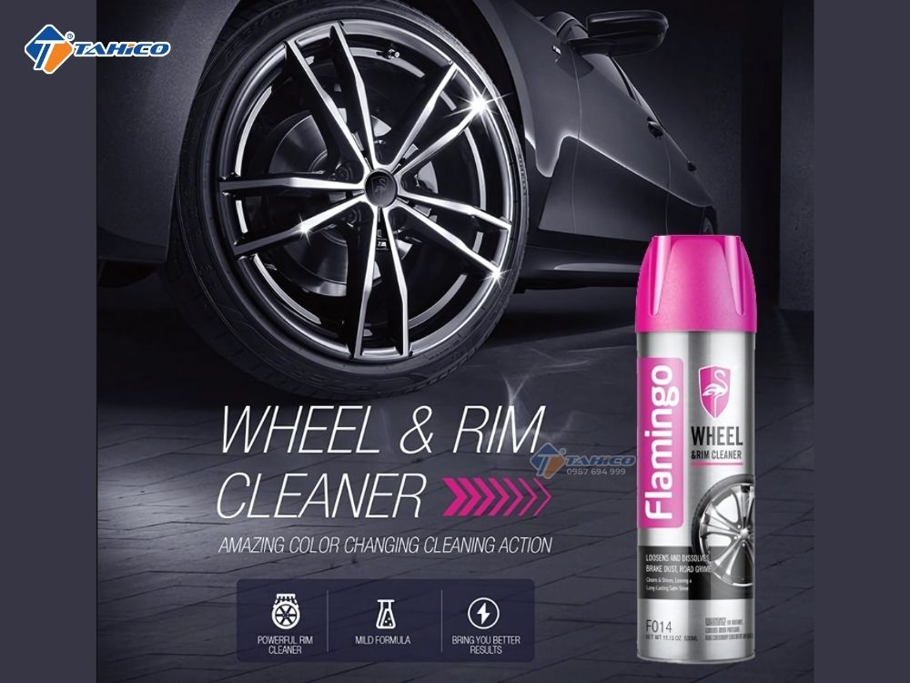 Đặc điểm Flamingo Wheel & Rim Cleaner F014