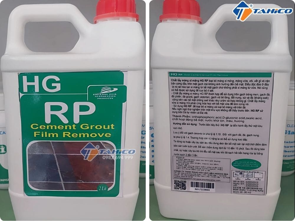 Tẩy màng xi măng HG RP Cement Grout Film Remove