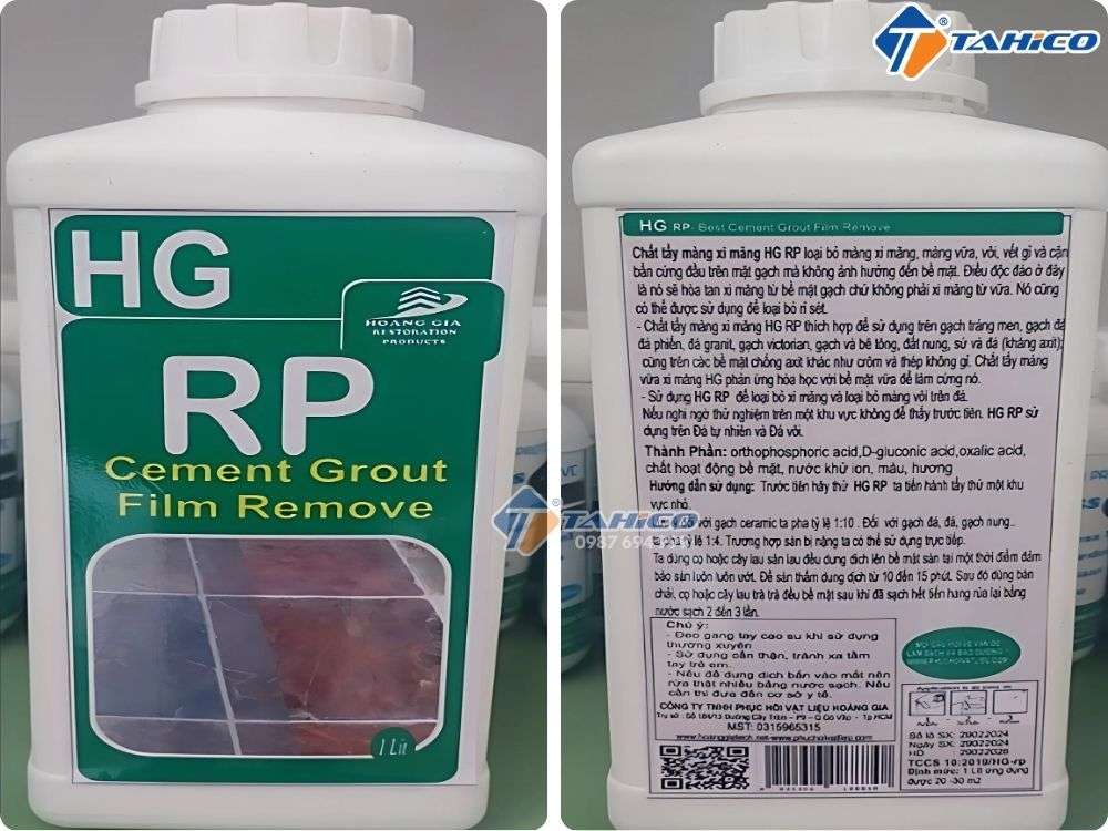 Tẩy màng xi măng HG RP Cement Grout Film Remove