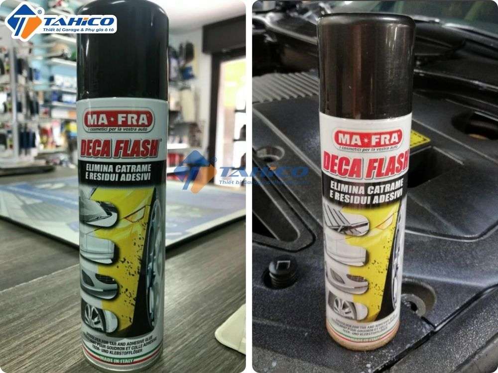 Tẩy nhựa đường, vết mưa axit Mafra Deca Flash
