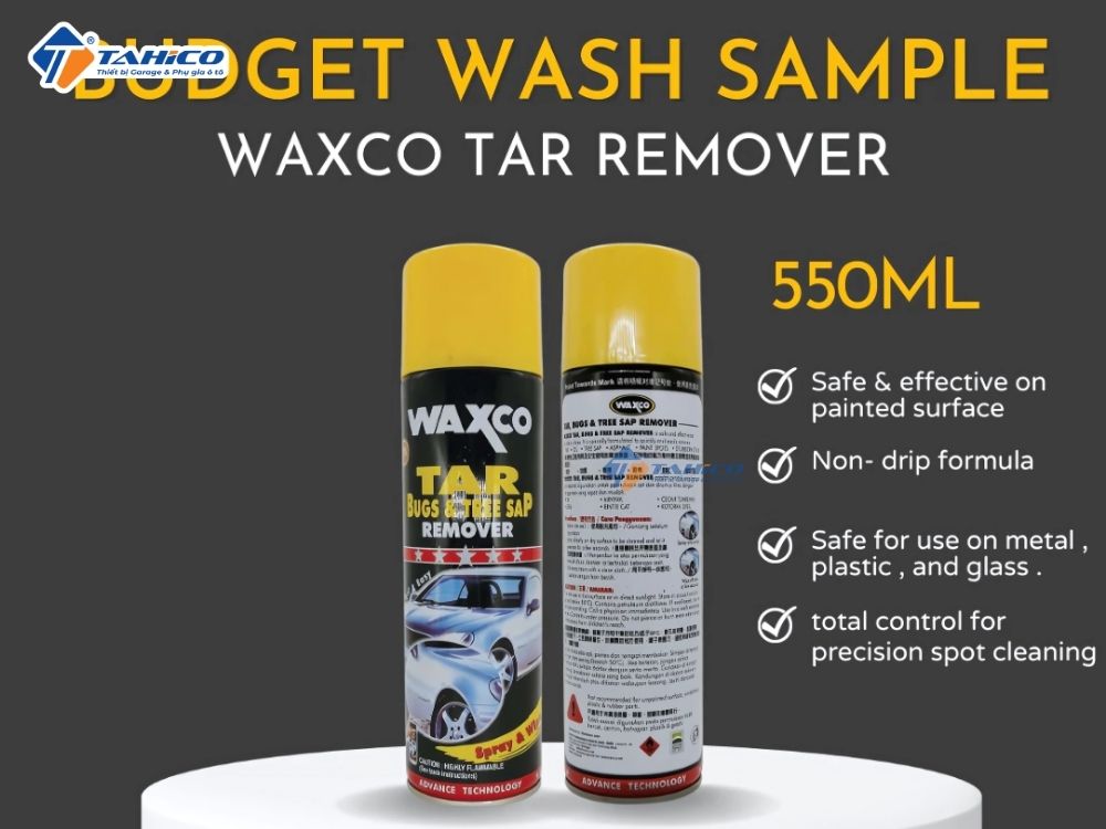 Đặc điểm Waxco Tar Bugs & Tree Sap Remover