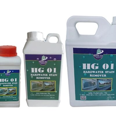 Tẩy ố, cặn trên kính HG-01 Hardwater Stain Remover | 500ml, 1 lít, 5 lít