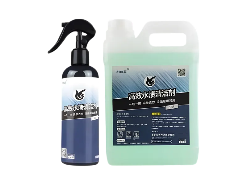 Tẩy ố kính và cặn canxi Jilie 108 300ml và 2 lít