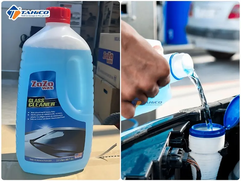 Tẩy ố kính Zozo Wax Glass Cleaner 2 lít
