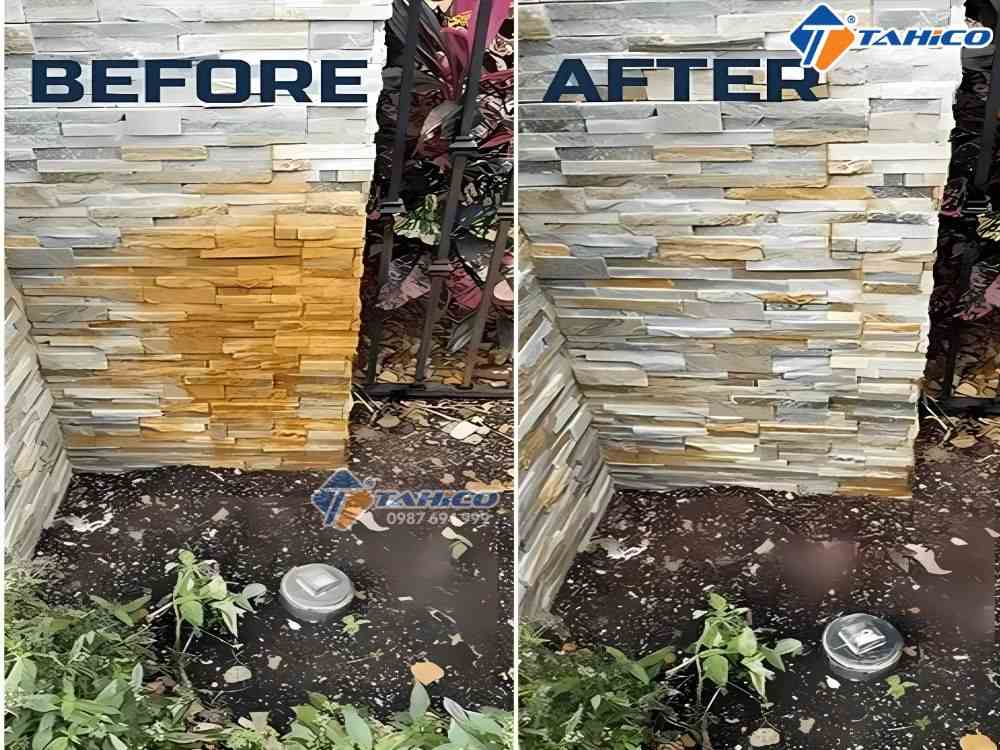Tẩy rỉ sét ố vàng sàn bê tông HG Best Rust Remover