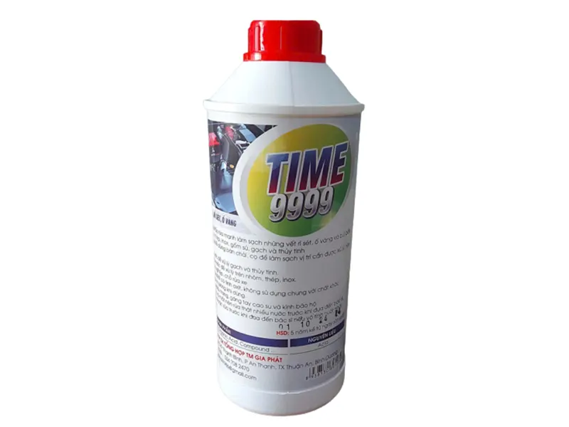 Tẩy rửa oxi hóa rỉ sét ố vàng Time9999