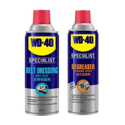 Tẩy rửa và bảo dưỡng dây curoa WD-40