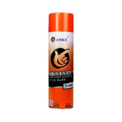 Xịt đen bóng và dưỡng lốp Jilie P02 620ml chống lão hóa gốc nước