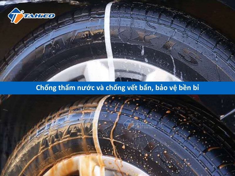 Xịt đen bóng và dưỡng lốp Jilie chống lão hóa