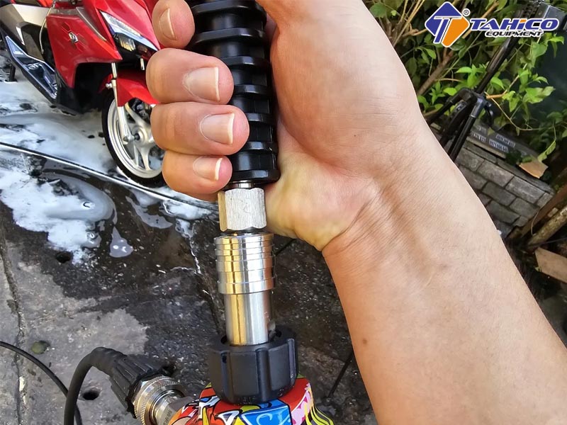 Thanh Nối Dài súng rửa xe cao áp 360 độ
