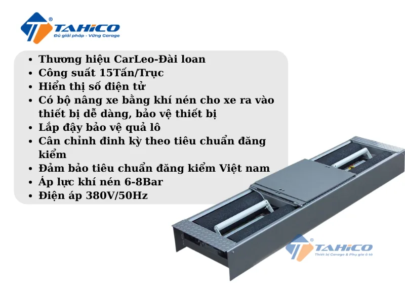 Đặc điểm tính năng CarLeo SL-580-15