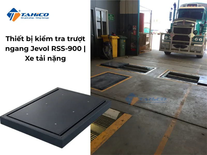 Thiết bị kiểm tra trượt ngang Jevol RSS-900 | Xe tải nặng