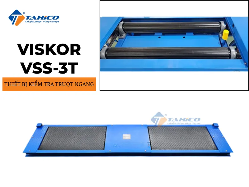 Thiết bị kiểm tra trượt ngang Viskor VSS-3T | 3 tấn