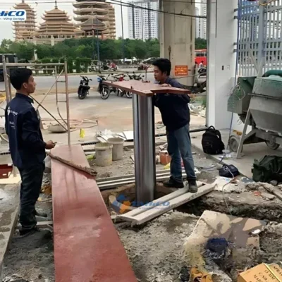 Thu mua cầu nâng rửa xe 1 trụ cũ