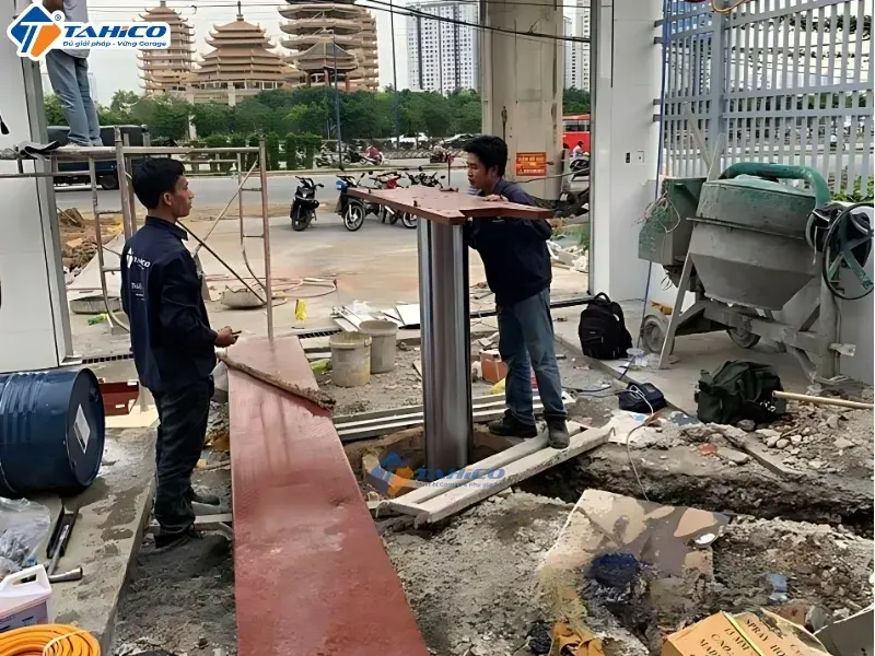 Thu mua cầu nâng rửa xe 1 trụ cũ