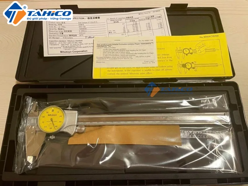 Hình ảnh sản phẩm Thước kẹp đồng hồ Mitutoyo 505 Series 0~150/0.01mm - 0~300/0.02mm