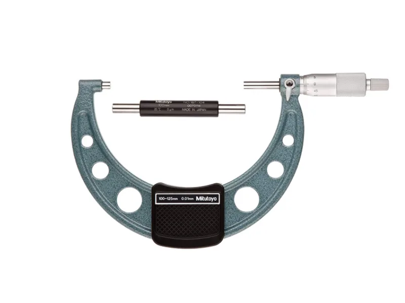 Hình ảnh sản phẩm Thước panme đo ngoài cơ khí Mitutoyo 103-141-10 - 100~125/0.01mm