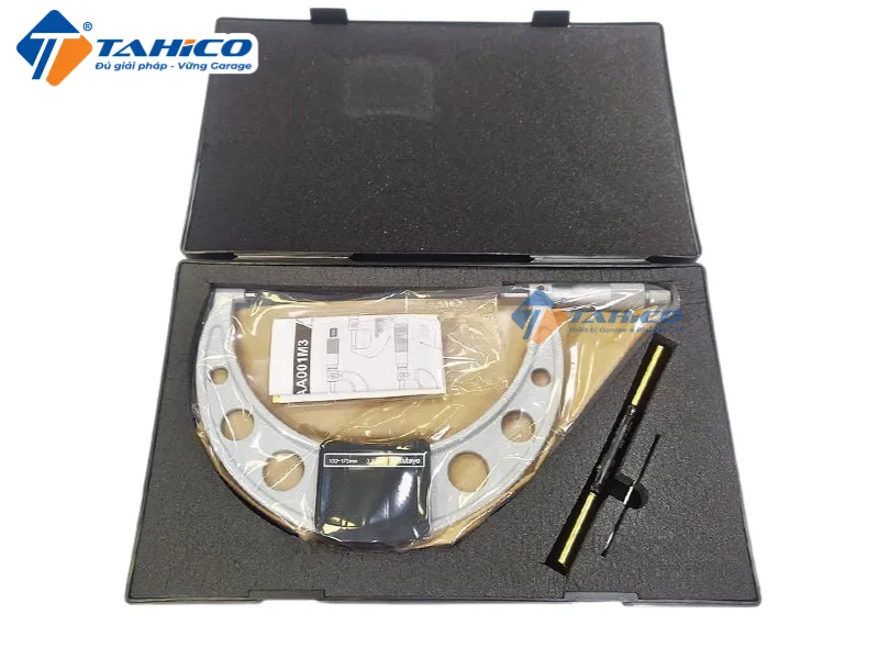 Hình ảnh sản phẩm Thước panme đo ngoài cơ khí Mitutoyo 103-142-10 - 125~150/0.01mm