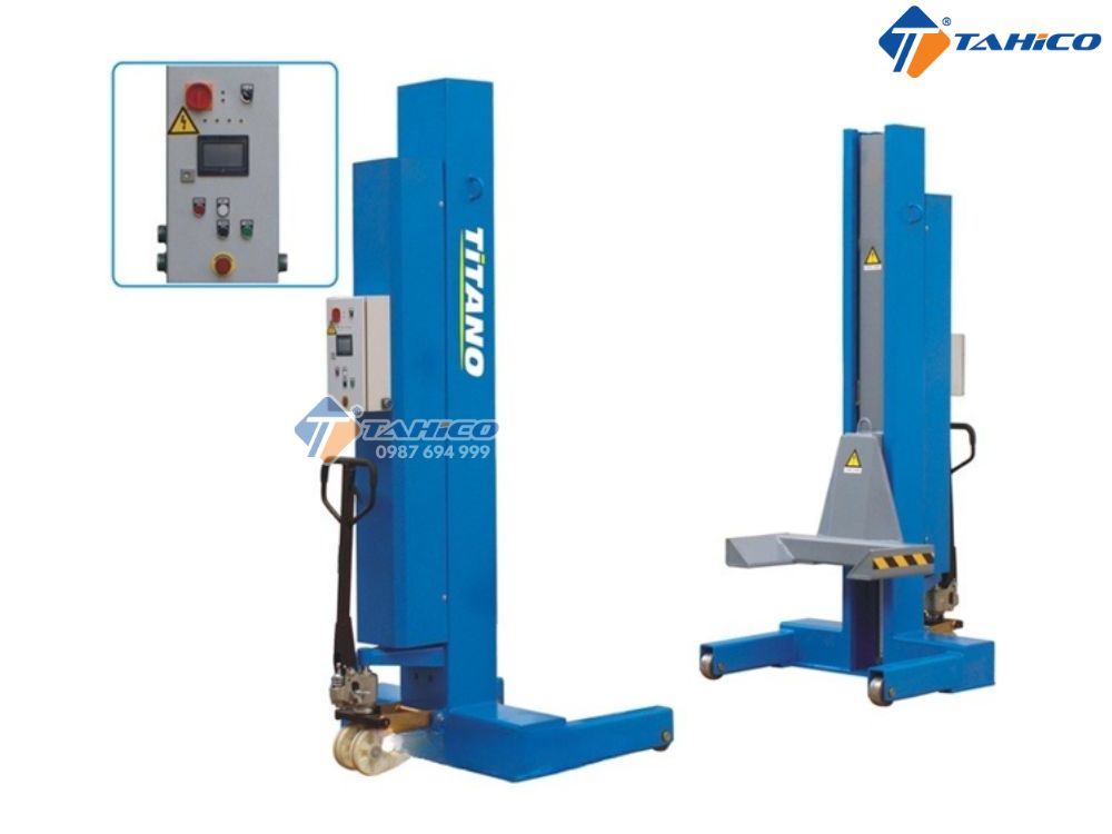 Hệ thống trụ nâng công nghiệp Titano H8.0-4 8 tấn/trụ | 4 trụ