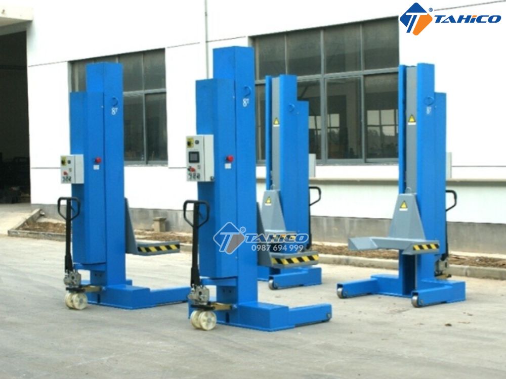 Hệ thống trụ nâng công nghiệp Titano H8.0-4 8 tấn/trụ | 4 trụ