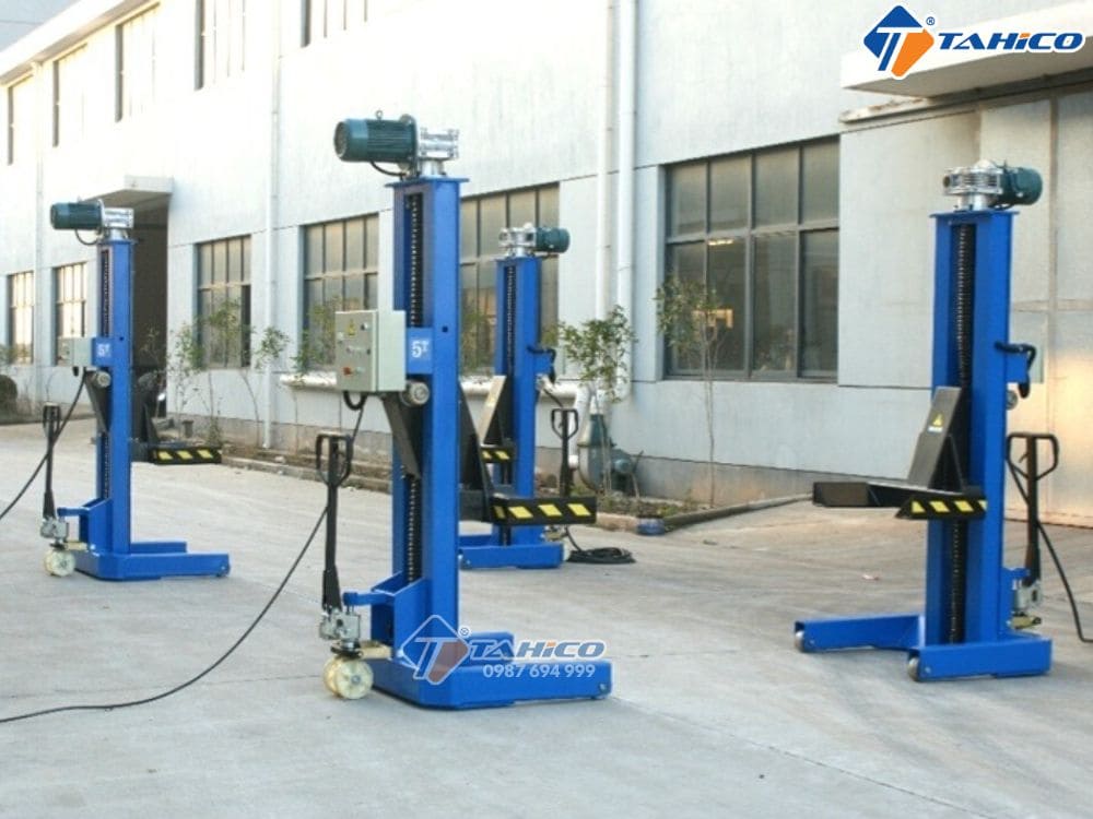 Hệ thống trụ nâng công nghiệp Titano H8.0-4 8 tấn/trụ | 4 trụ