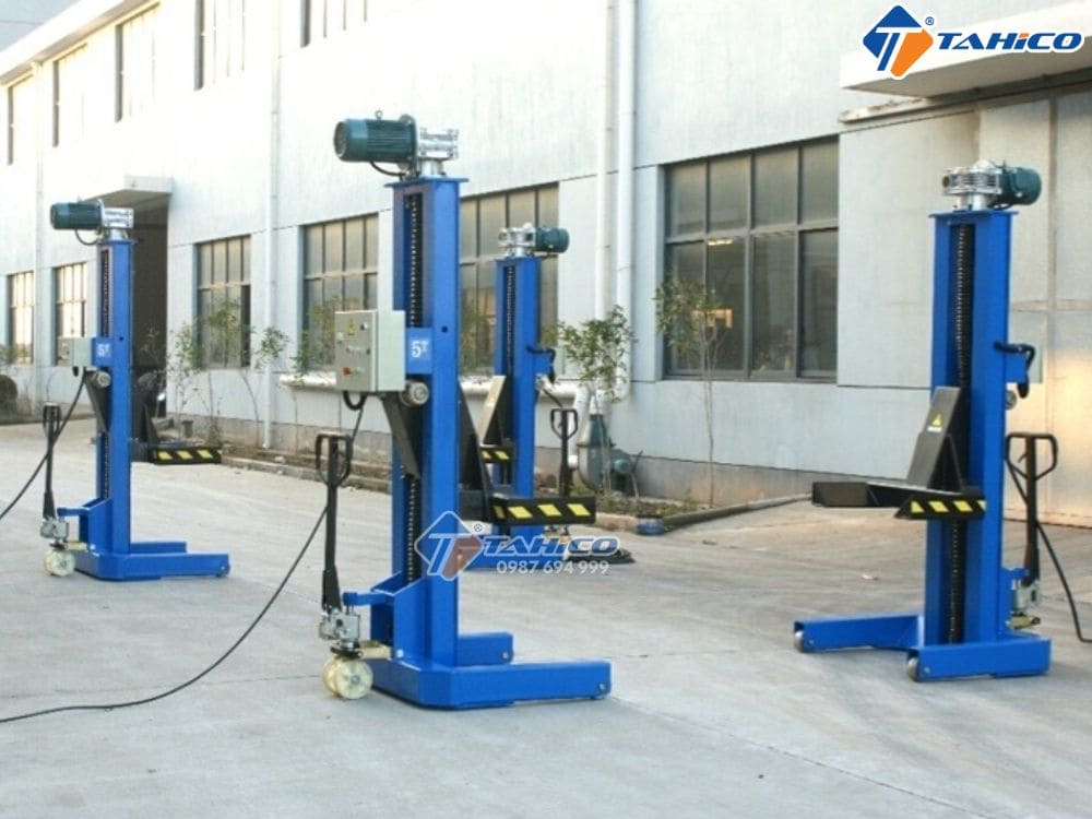 Hệ thống trụ nâng công nghiệp Titano H8.0-6 8 tấn/trụ | 6 trụ