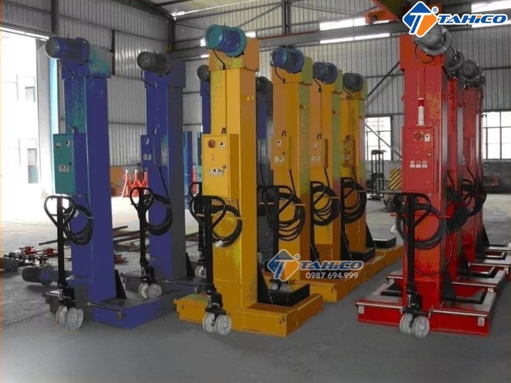 Hệ thống trụ nâng công nghiệp Titano H8.0-6 8 tấn/trụ | 6 trụ